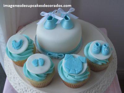 cupcakes decorados para bebes imagenes