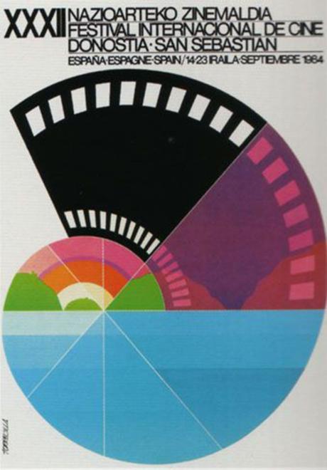 diseño gráfico carteles festival de cine de san sebastian 1984
