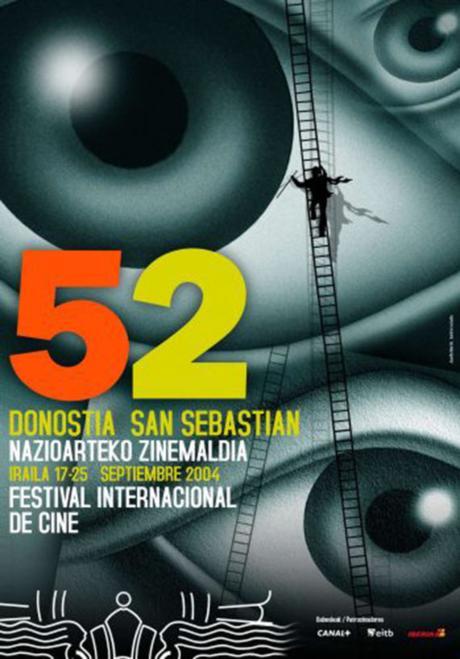 diseño gráfico carteles festival de cine de san sebastian 2004 Juanra Martin