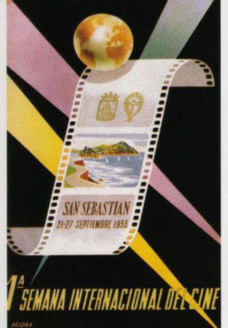 65 años en carteles del Festival de Cine de de San Sebastian