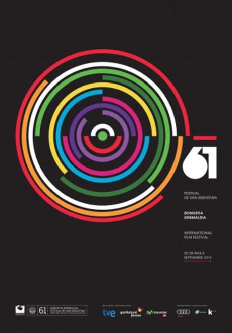 diseño gráfico carteles festival de cine de san sebastian 2013