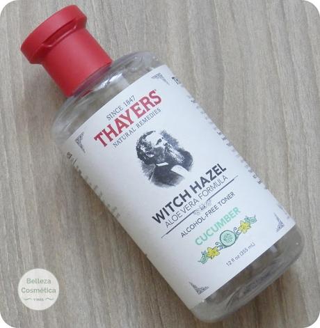 Thayers Aloe vera y Pepino