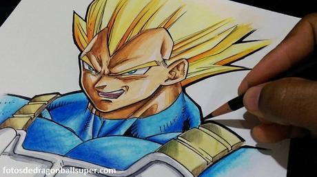 imagenes para dibujar de vegeta sayayin