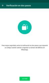 Conoce la verificación de 2 pasos de WhatsApp