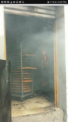 Sofocado incendio de panadería de Pastor Bienvenido.