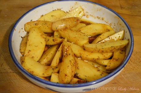 Patatas cajún - Reto #asaltablogs