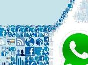 Facebook está probando botón WhatsApp aplicación