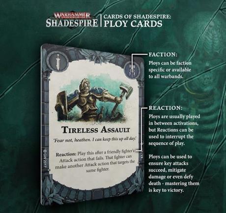 Previas de las cartas de Shadespire