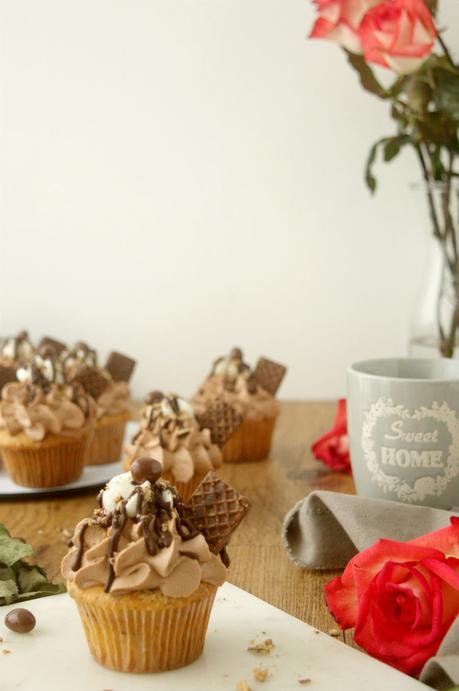 Cupcakes de huesitos (cua cua) y que empiece la fiesta en el #Asaltablogs