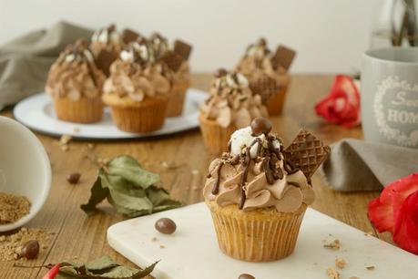 Cupcakes de huesitos (cua cua) y que empiece la fiesta en el #Asaltablogs