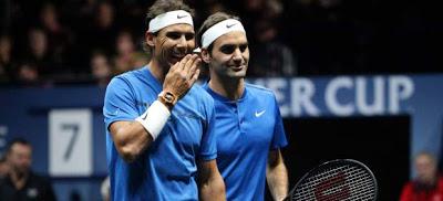 Nadal y Federer, invencibles en dobles Laver Cup 2017