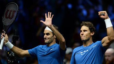 Nadal y Federer, invencibles en dobles Laver Cup 2017