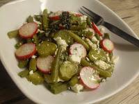 Ensalada de judías verdes con feta