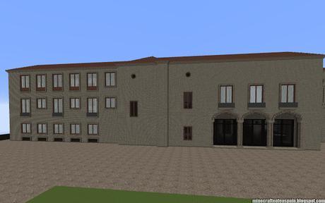 Réplica Minecraft del Palacio de Saldañuela, Sarracín, Burgos, España.