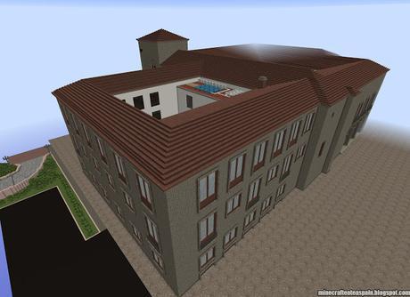 Réplica Minecraft del Palacio de Saldañuela, Sarracín, Burgos, España.