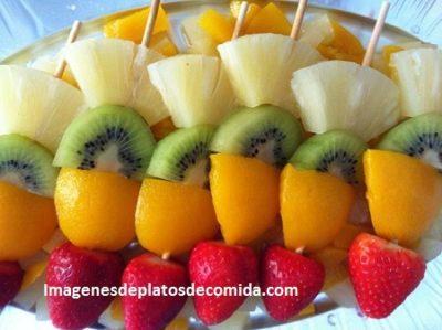 ideas para preparar desayunos frutas
