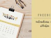 Freebie:Calendario Octubre