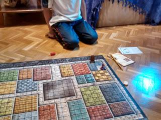 El primer dungeon de mi pequeña padawan