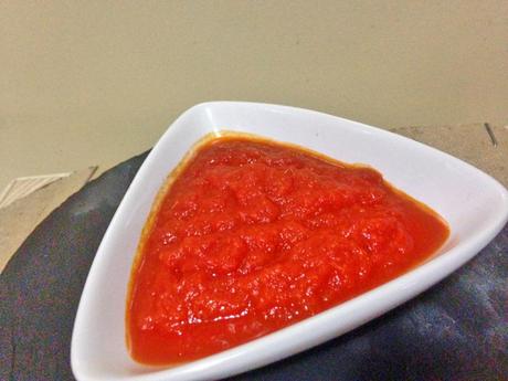 Salsa de tomate casera