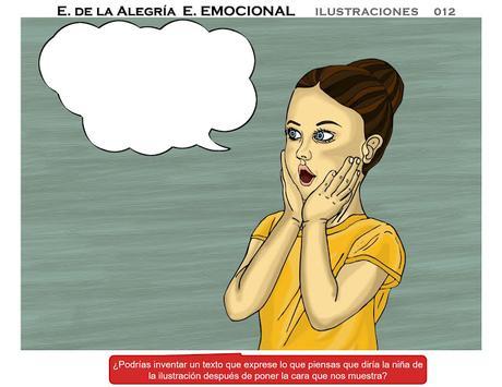 EDUCACIÓN EMOCIONAL   ¿Hablamos?   Ilustraciones para trabajar la Educación Emocional en casa o en la escuela. Ilustraciones 012