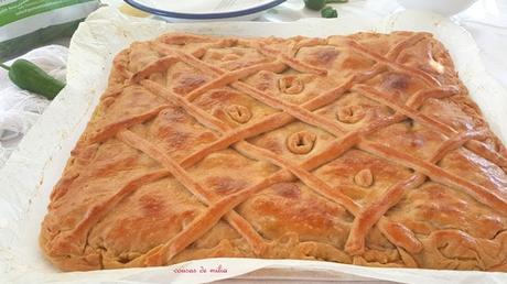 Empanada de pimientos de Herbón