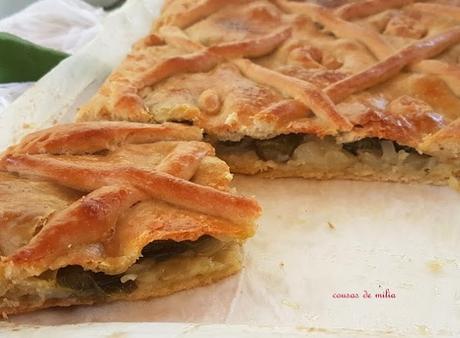 Empanada de pimientos de Herbón