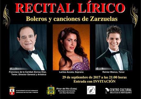 Recital Lírico: ‘Boleros y canciones de Zarzuelas’