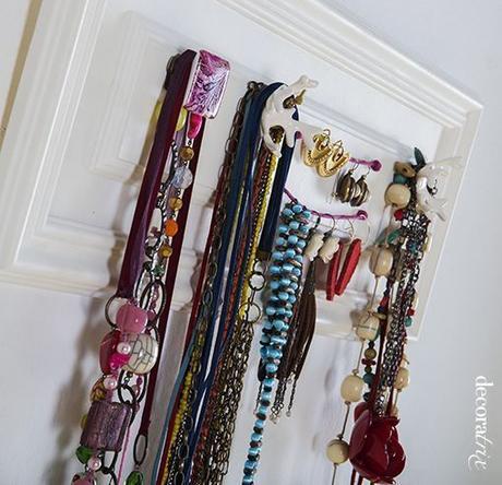 Decoración. Muchas ideas originales y divertidas para organizar joyas y bisutería.