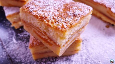 Pastel mágico de mango y chocolate blanco