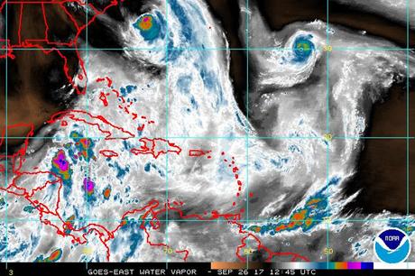 Seguirán las lluvias este martes informa ONAMET.