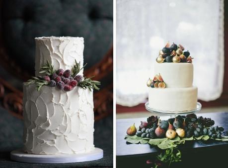 15 Tarta de Boda Invernales