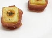 Chupitos patata gazpacho jamón