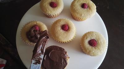 Cupcakes de frambuesa y limón