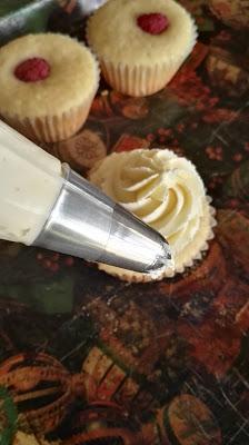 Cupcakes de frambuesa y limón Cupcakes de frambuesa y limón