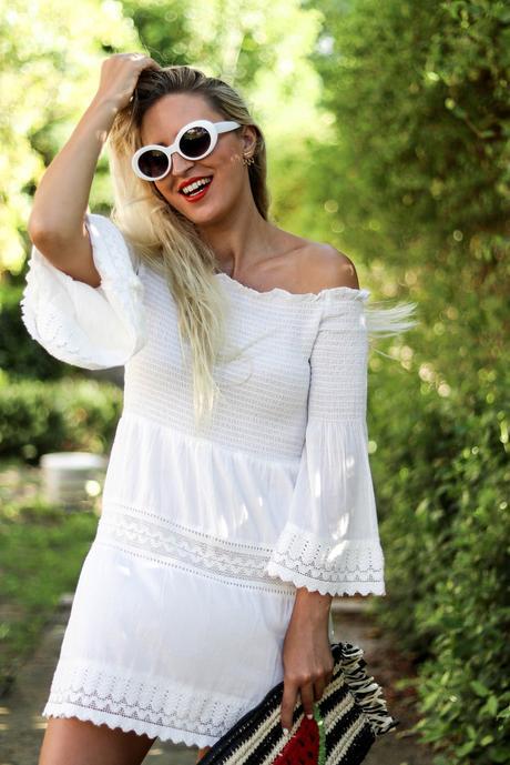 BOHO WHITE DRESS