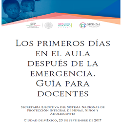 Recursos para hablar sobre el temblor a los niños