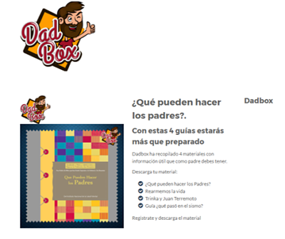 Recursos para hablar sobre el temblor a los niños