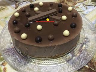 TARTA KIT-KAT EN THERMOMIX Y TRADICIONAL