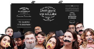 Ideas originales para un photocall de boda