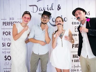 Ideas originales para un photocall de boda