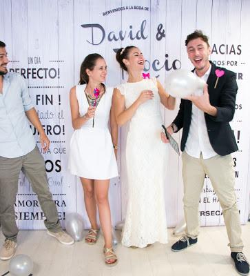 Ideas originales para un photocall de boda