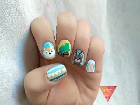 CUTE NAIL ART    |    Colaboración con More than nails