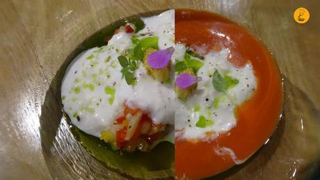 Gazpacho de sandía en Sa Fàbrica Inca