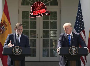 el villano arrinconado, humor, chistes, reir, satira, Trump, Rajoy