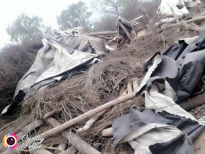 REPRIME LA POLICÍA DE SANTIAGO DEL ESTERO A COMUNIDADES ORIGINARIAS Y LES ROMPE LAS CASAS