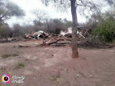 REPRIME LA POLICÍA DE SANTIAGO DEL ESTERO A COMUNIDADES ORIGINARIAS Y LES ROMPE LAS CASAS