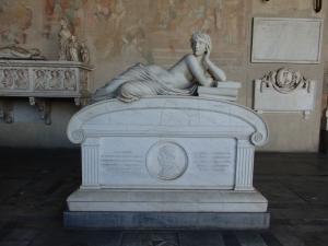 En Pisa, el Baptisterio, el Camposanto