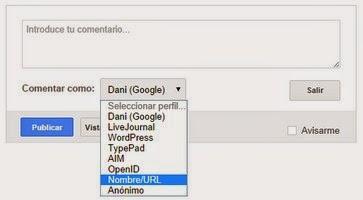 ¿Cómo escribir comentarios en las entradas de nuestro blog?