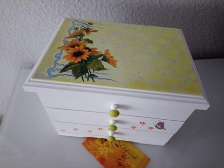 Flores y mariposas...