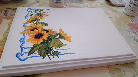 Flores y mariposas...